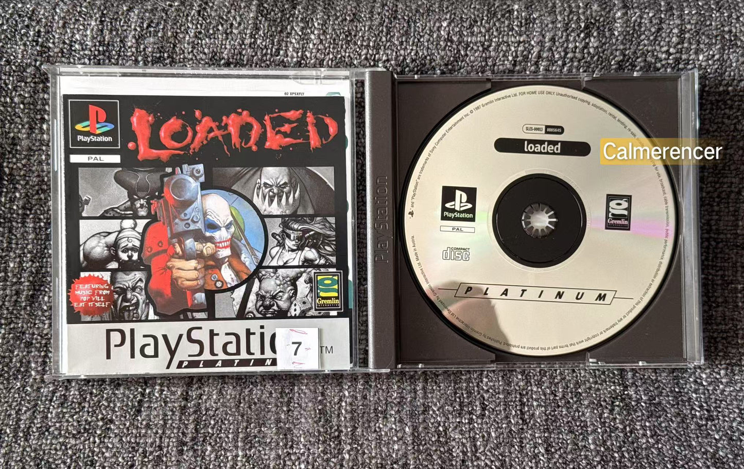 Loaded In mint like condition- Sony Playstation One (PS1) Game