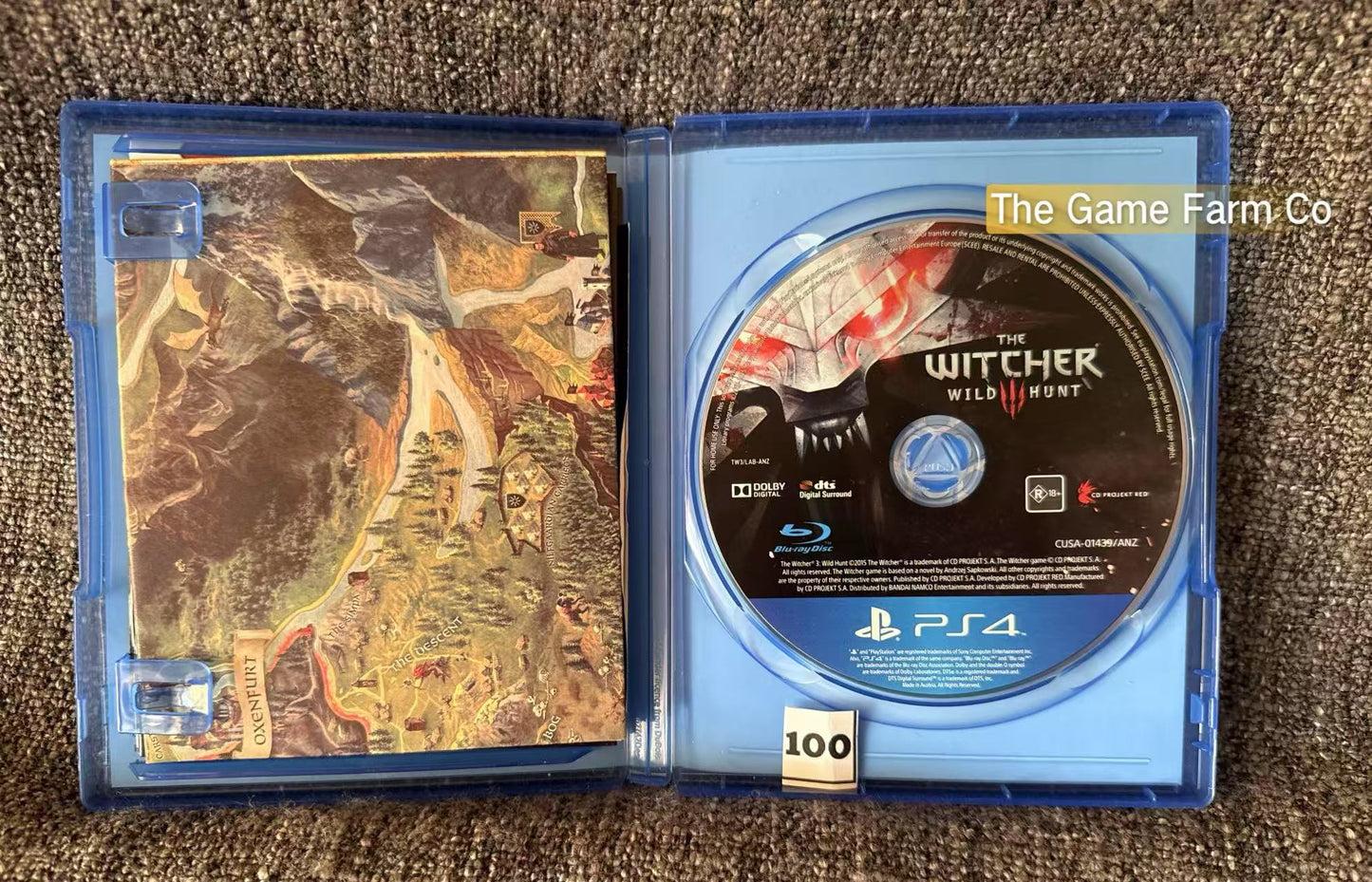 The Witcher lll 3 Wild Hunt Sony Playstation 4 (PS4) Game