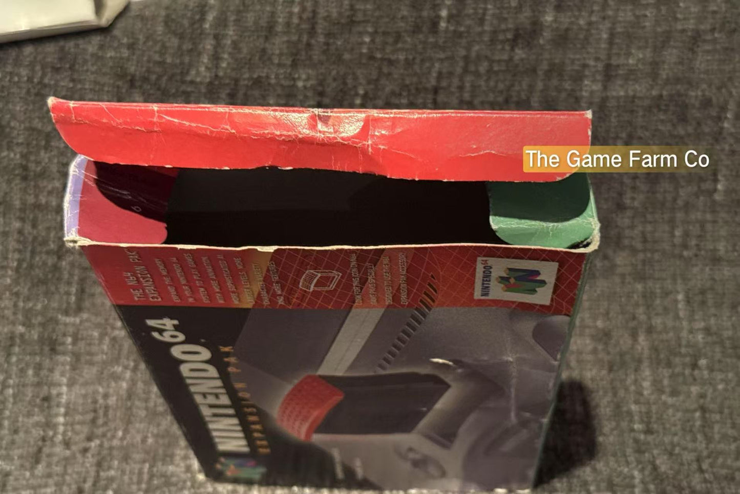 Genuine Nintendo 64 Boxed (N64) Expansion Pak with Clip