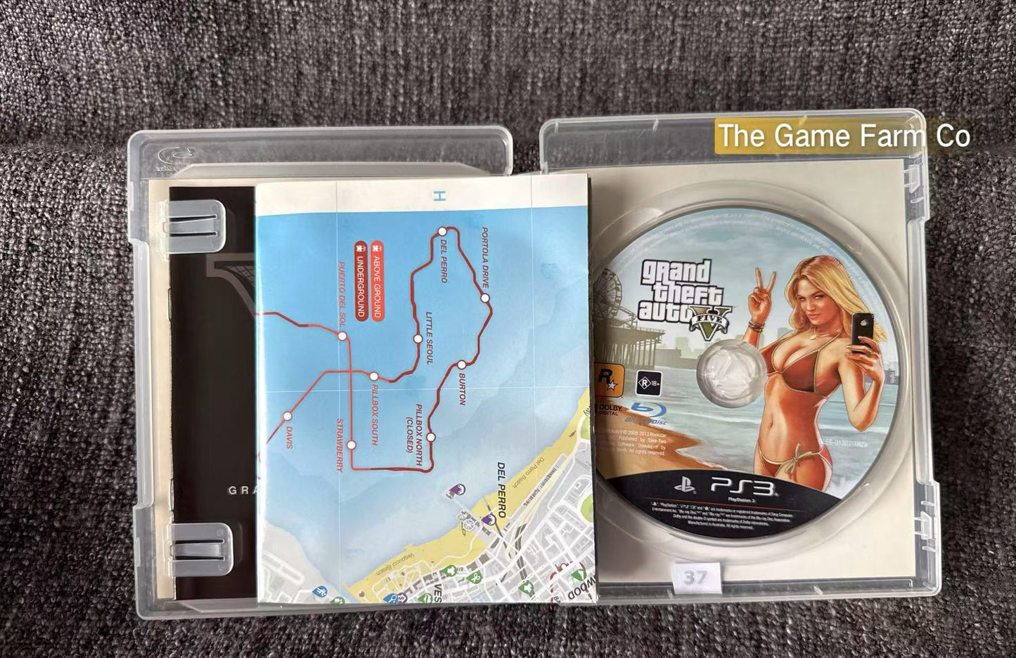 Grand Theft Auto 5 Five Game - PS3 - Sony Playstation 3