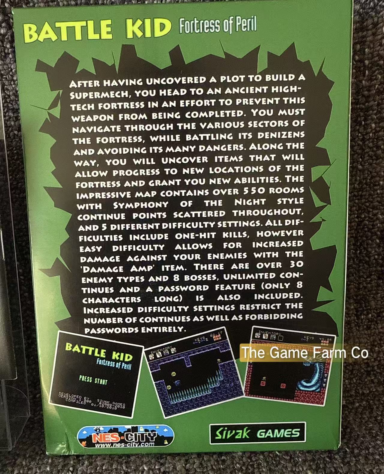 Battle Kid Fortress of Peril NES Physical Game CIB Tested Used Great Condition