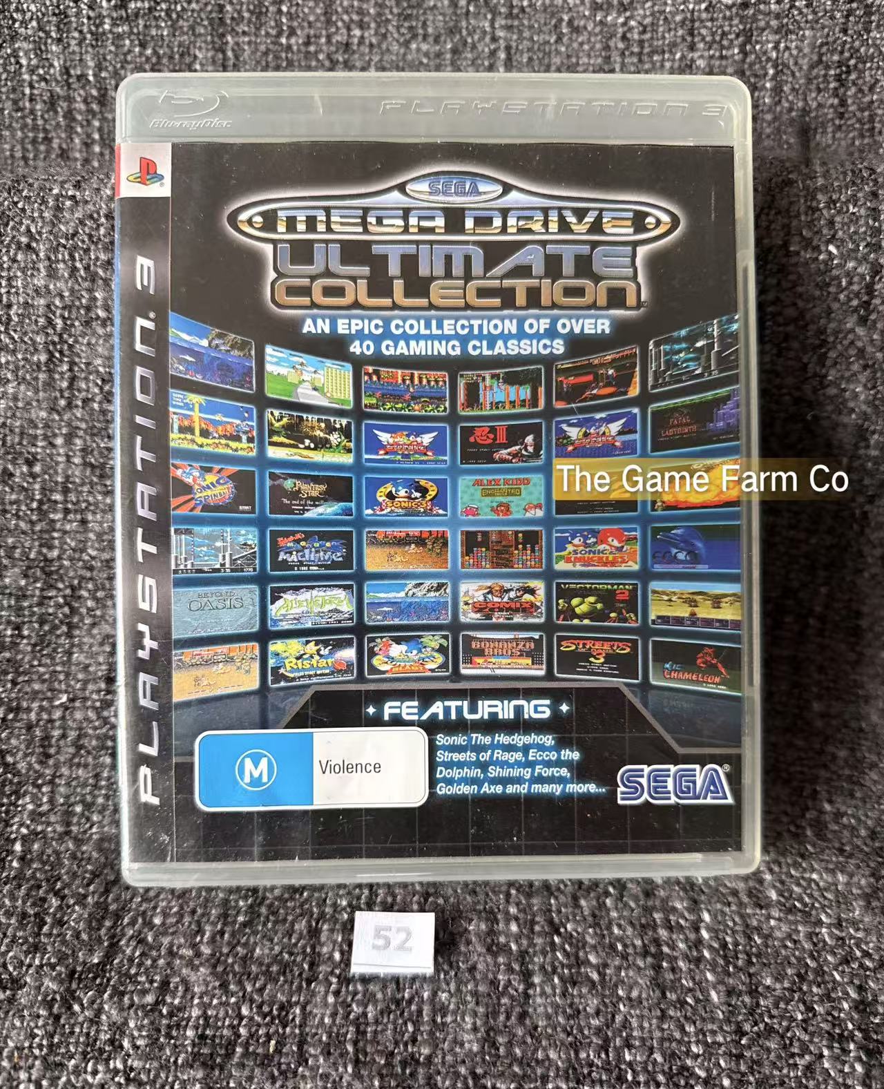 Sega Mega Drive Ultimate Collection Game - PS3 - Sony Playstation 3