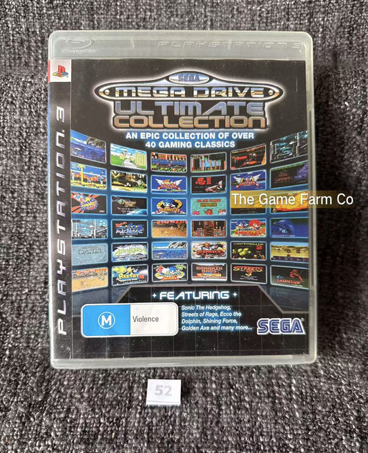 Sega Mega Drive Ultimate Collection Game - PS3 - Sony Playstation 3