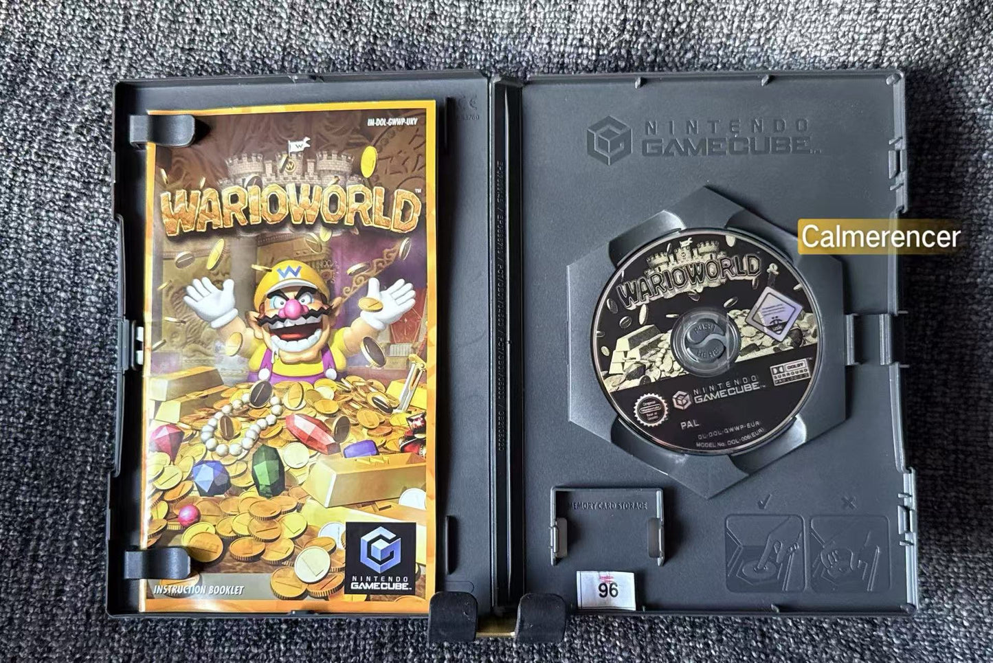 Wario World Mint like disc Game - Nintendo Gamecube - Pal Version