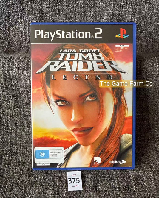 Lara Croft Tomb Raider Legend Game In Mint condition - Sony PlayStation 2 (PS2)