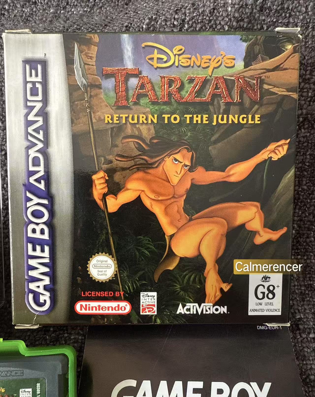 Tarzan Disneys Return To The Jungle Boxed Game -Nintendo Gameboy Advance GBA - Pal Version