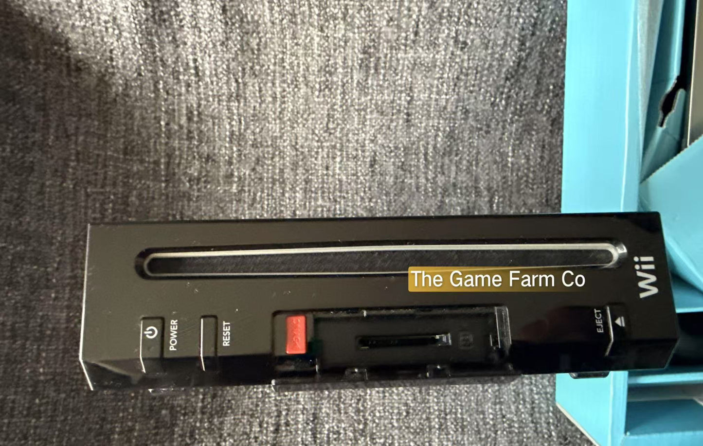 Black Nintendo Wii Mario Kart Bundle Edition - Pal Australian in Excellent condition