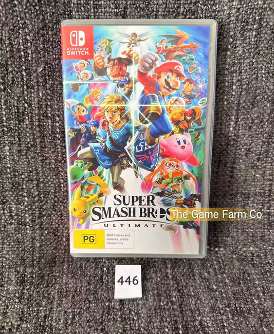 Super Smash Bros Ultimate Nintendo Switch Physical Game Cartridge PAL Tested Used