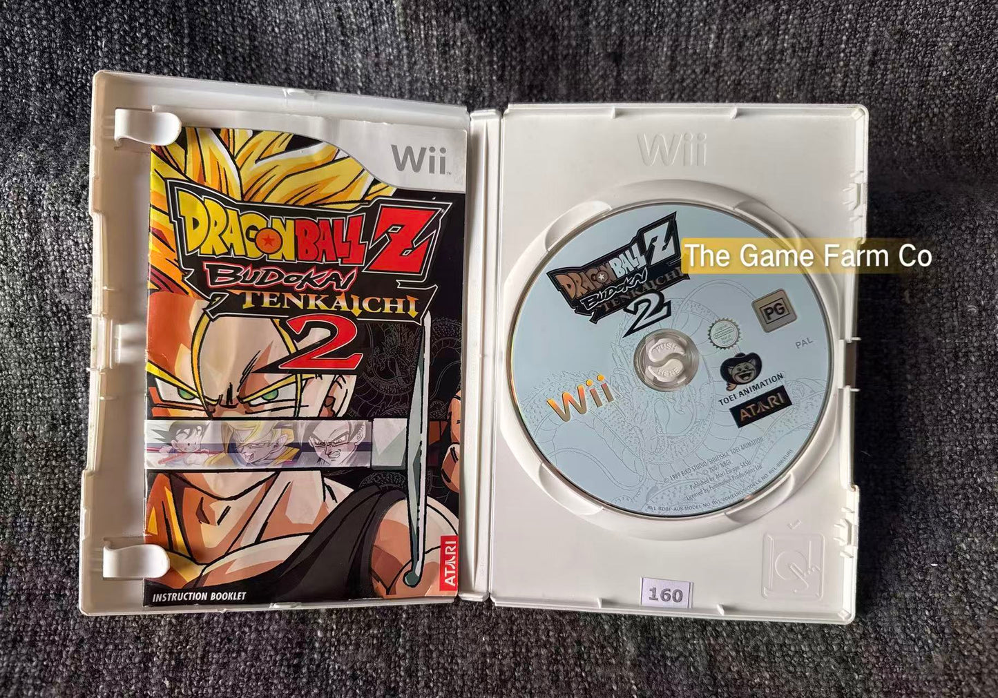 Dragon Ball Z Budokai Tenkaichi 2 (Nintendo Wii) Complete CIB Anime Fighting PAL