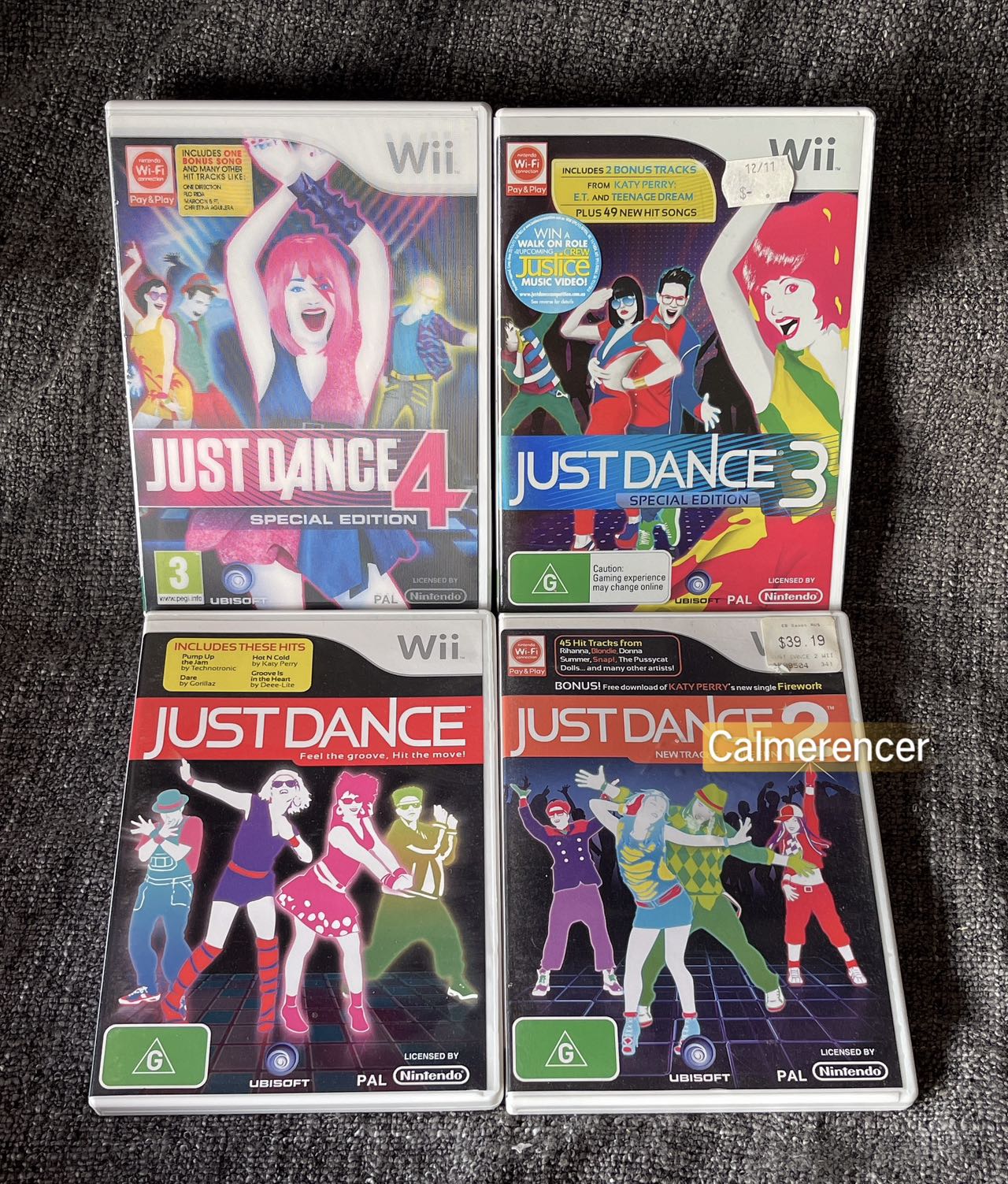 Just Dance Games 1-4 Nintendo Wii – The GameFarm Co.