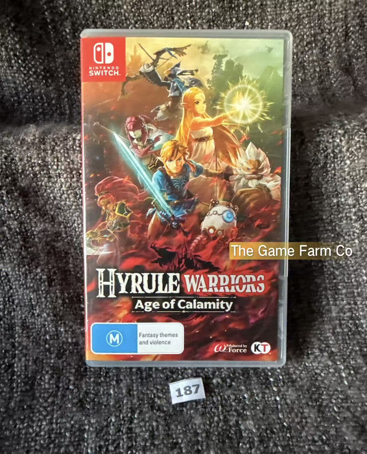 Hyrule Warriors: Age of Calamity (Nintendo Switch, 2020) Complete Box CIB PAL