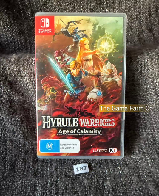 Hyrule Warriors: Age of Calamity (Nintendo Switch, 2020) Complete Box CIB PAL