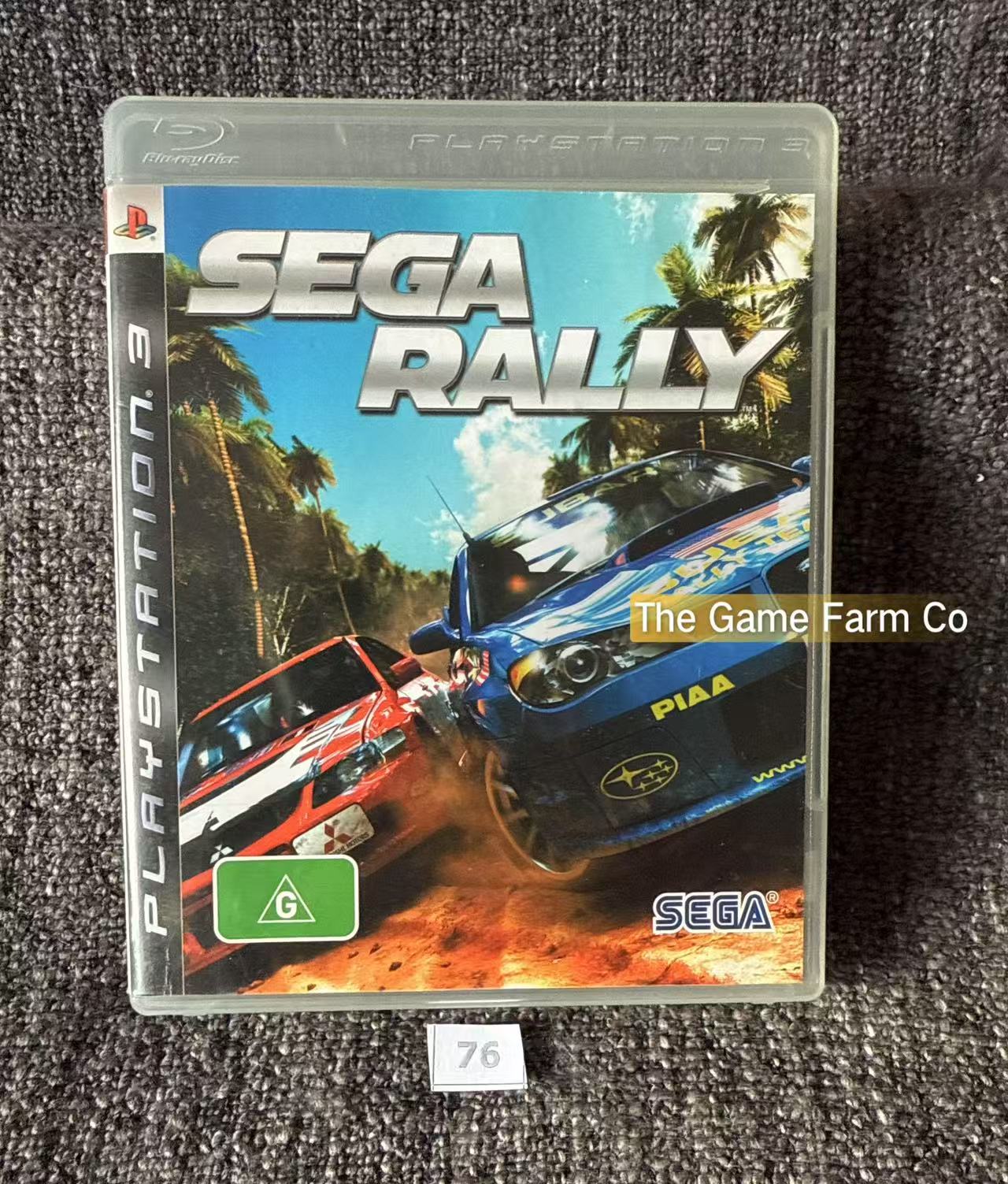 Sega Rally Game - PS3 - Sony Playstation 3