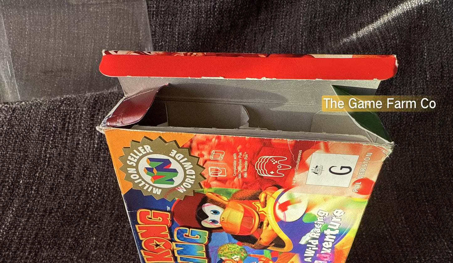 Diddy Kong Racing Game Boxed - Nintendo 64 / N64 - Pal Version
