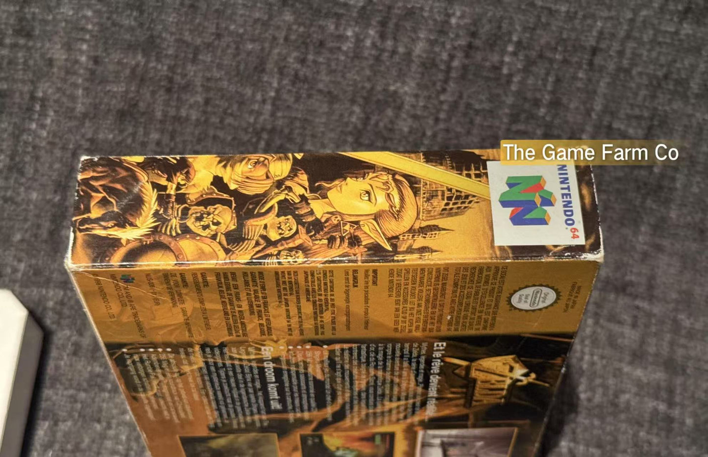The Legend of Zelda Ocarina of Time Game Boxed - Nintendo 64 / N64 - Pal Version