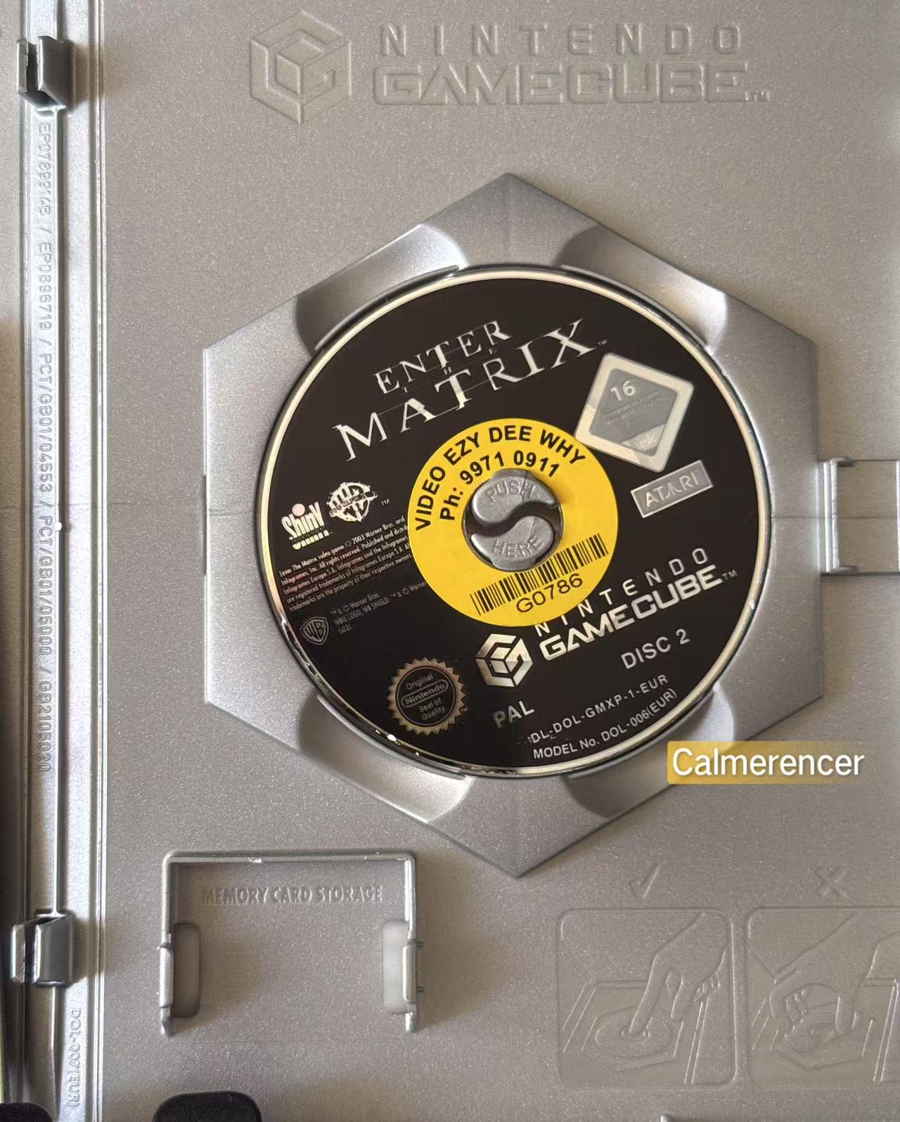Enter The Matrix Game - Nintendo Gamecube - Pal Version