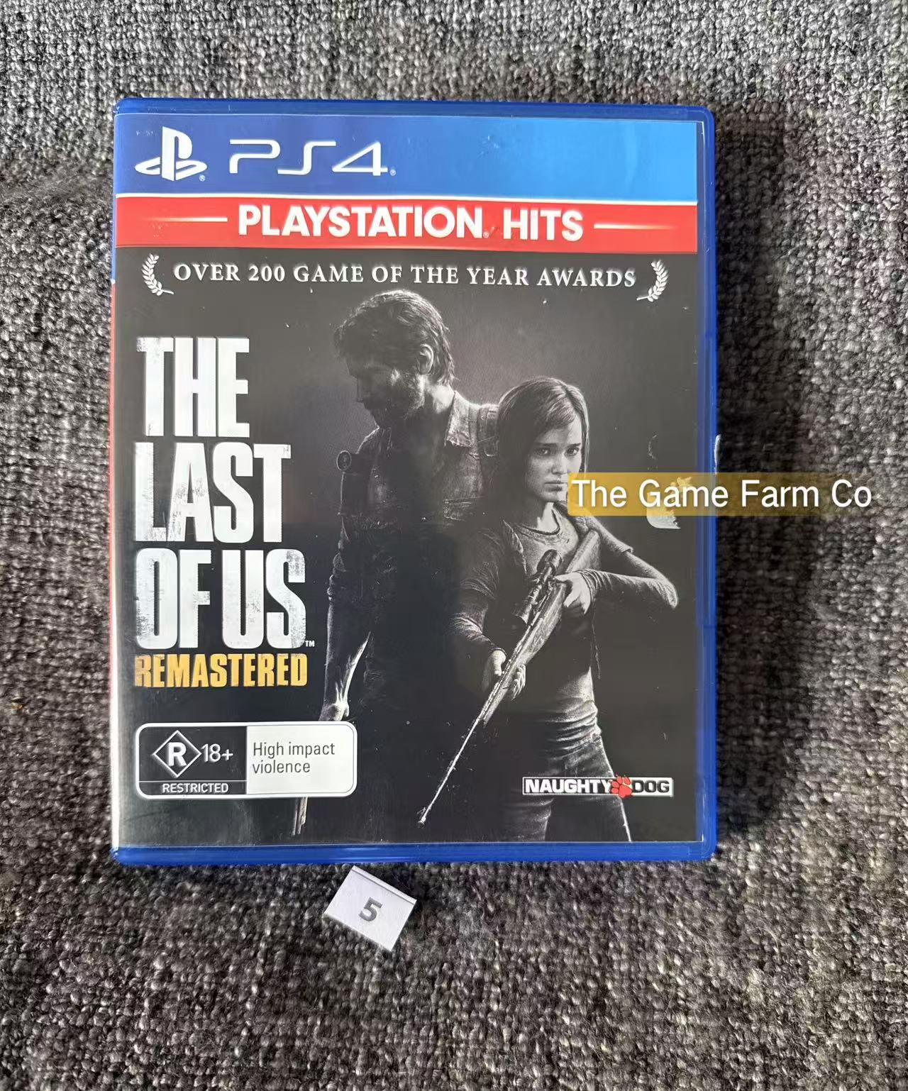 The Last Of Us Remastered Sony Playstation 4 (PS4) Game