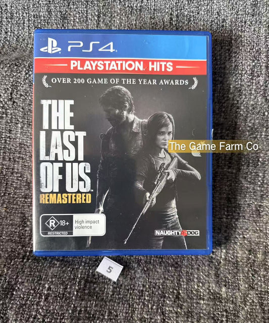 The Last Of Us Remastered Sony Playstation 4 (PS4) Game