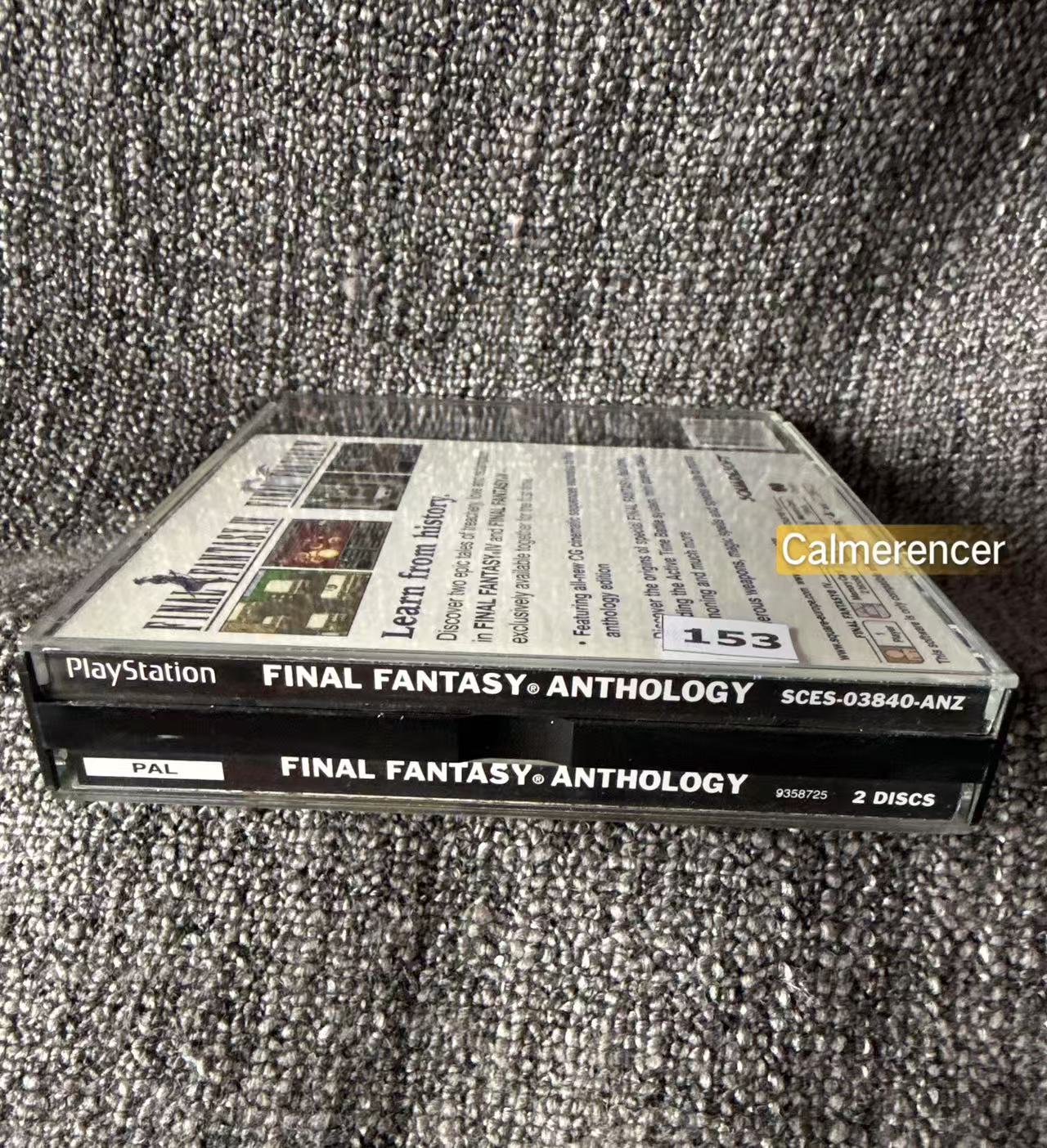 Final Fantasy Anthology Sony Playstation One (PS1) Game