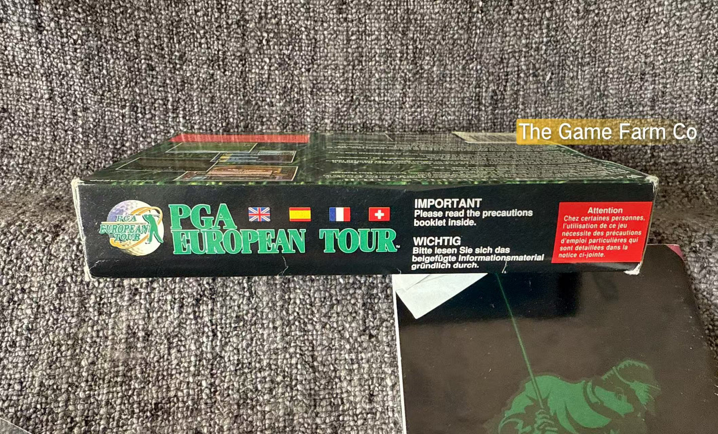 PGA European Tour - Super Nintendo (Snes) Game
