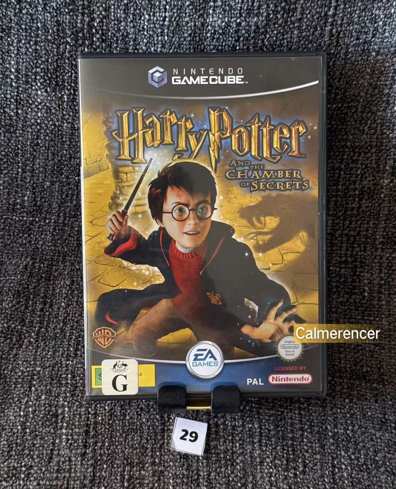 Harry Potter And The Chamber Of Secrets Game - Nintendo Gamecube - Pal Version