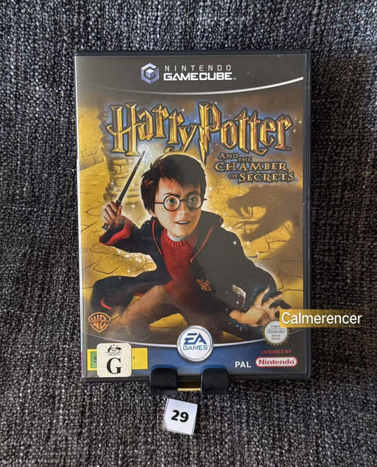 Harry Potter And The Chamber Of Secrets Game - Nintendo Gamecube - Pal Version