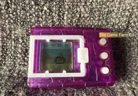 Vintage 1997 Bandai Digimon Version 6 Purple V-Pet Original Digital Monster Tested Working Loose