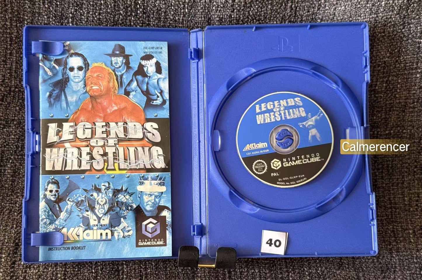 Legends Of Wrestling Game - Nintendo Gamecube - Pal Version