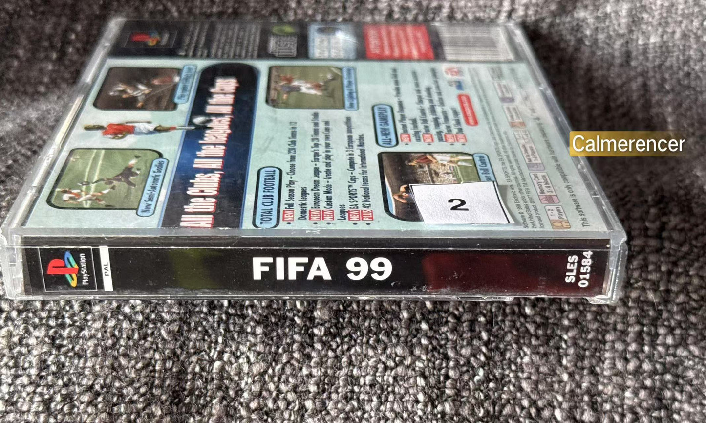 Fifa 99 EA Sports - Sony Playstation One (PS1) Game