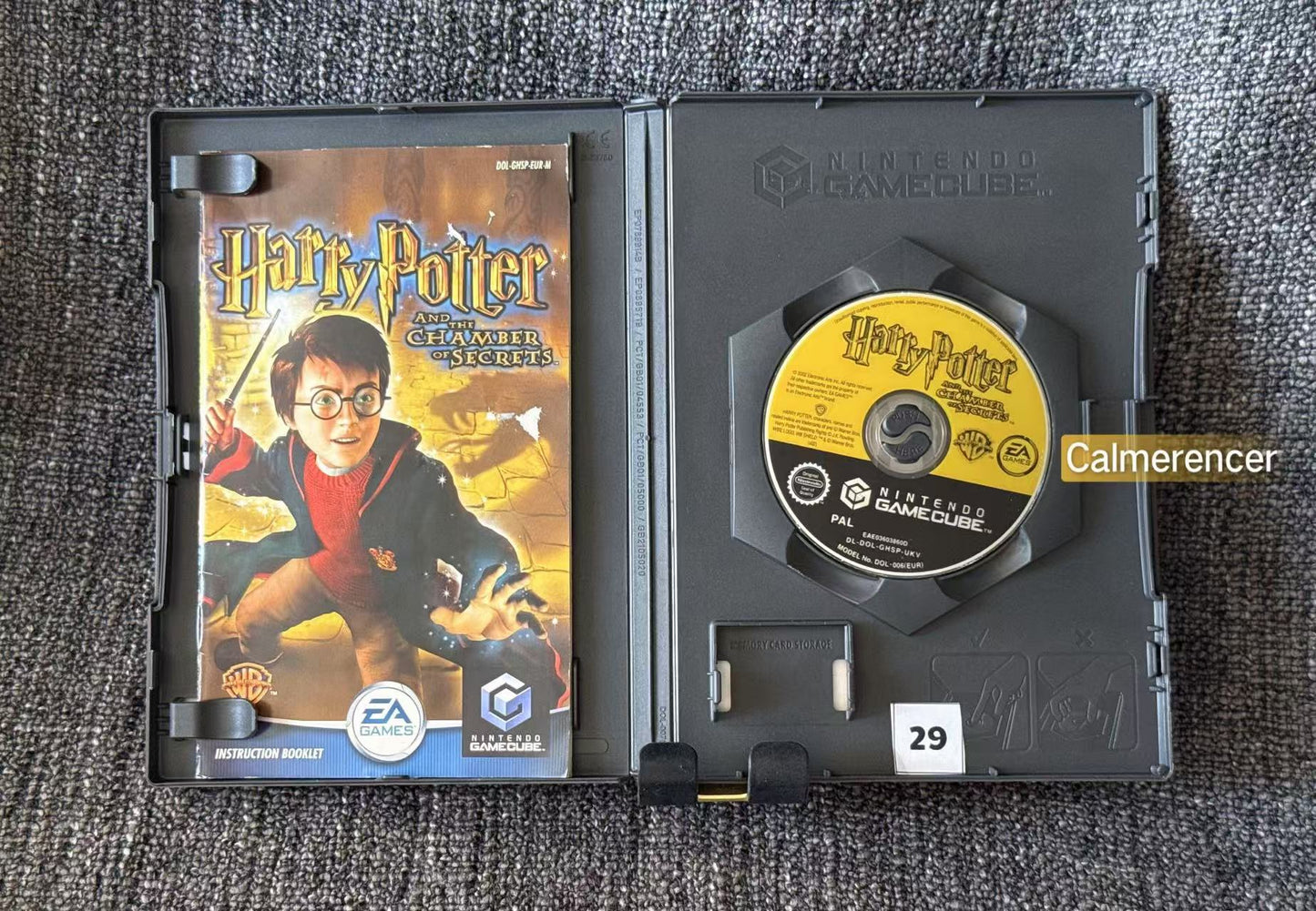 Harry Potter And The Chamber Of Secrets Game - Nintendo Gamecube - Pal Version