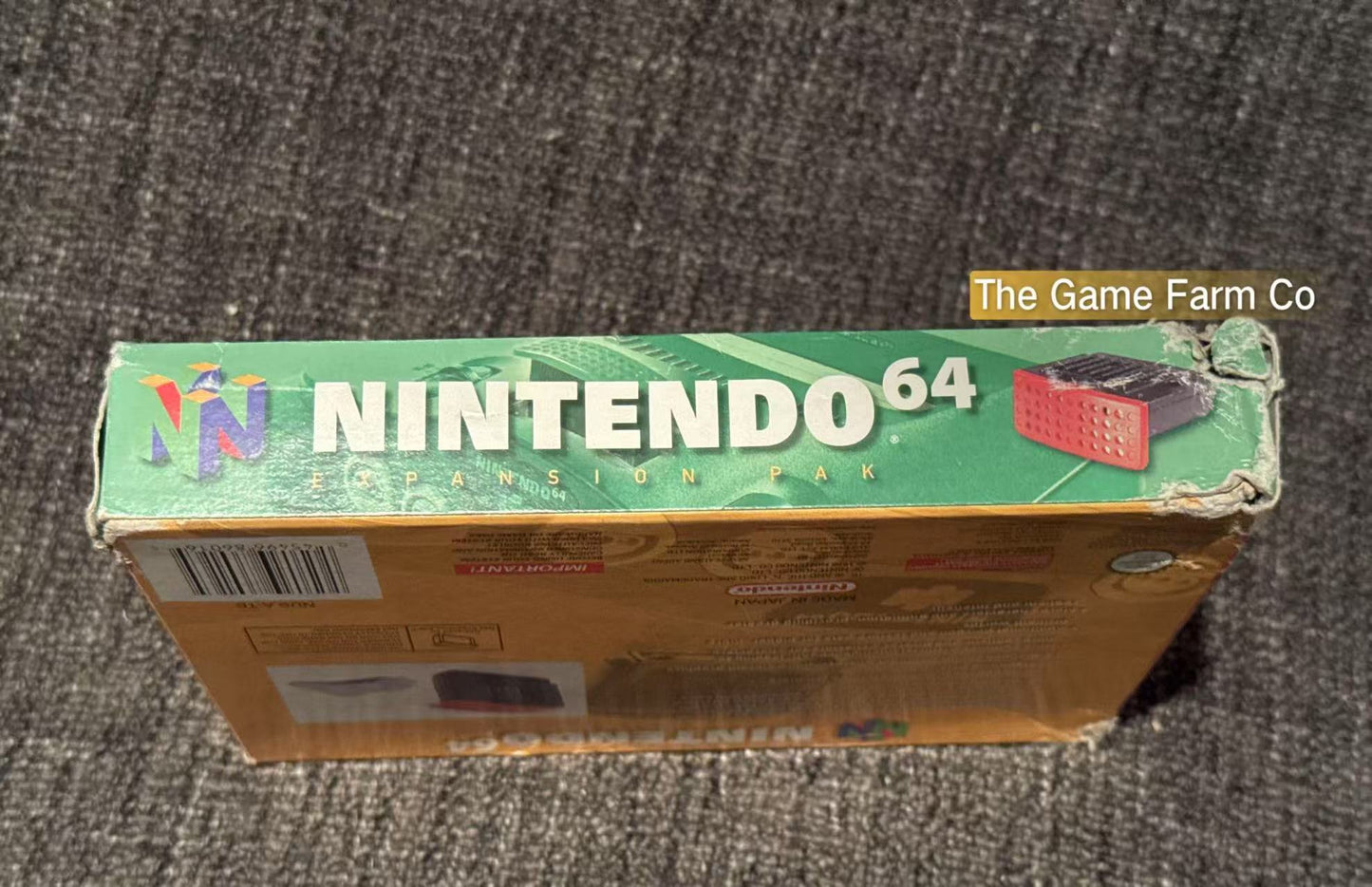 Genuine Nintendo 64 Boxed (N64) Expansion Pak with Clip