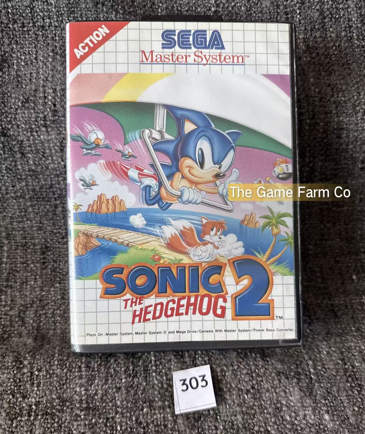 Sonic The Hedgehog 2 Game - Sega Master System