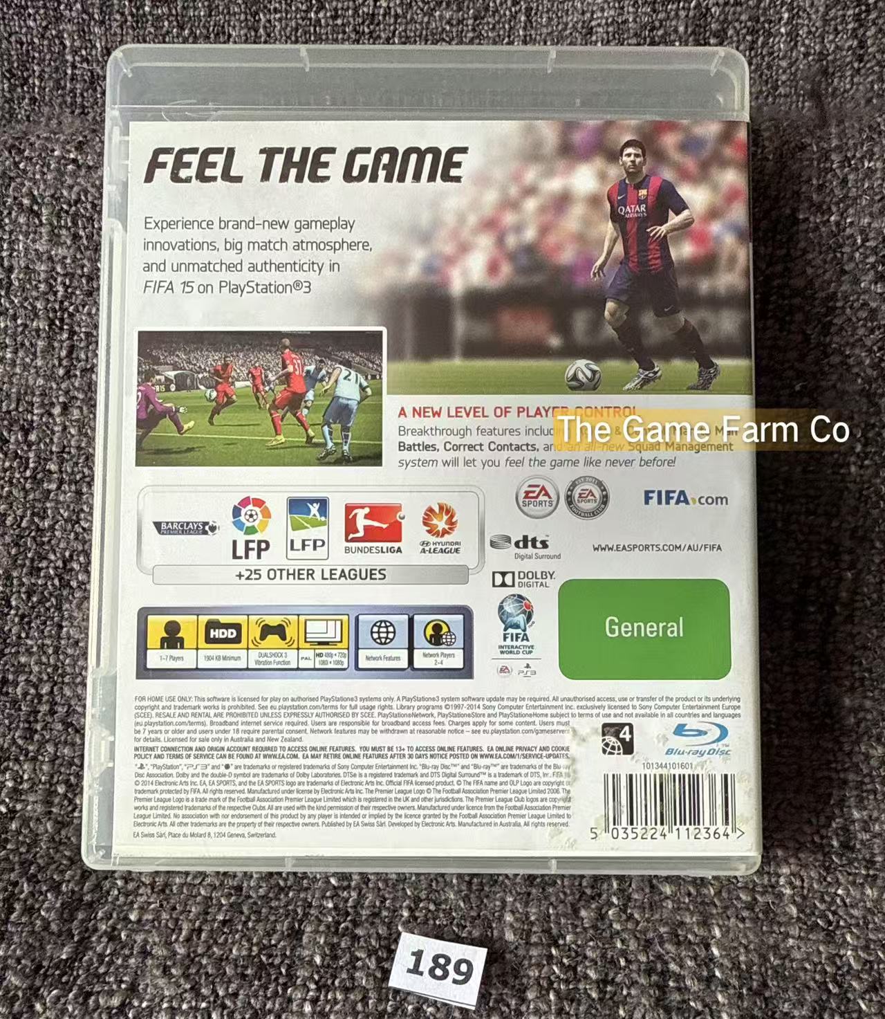 Fifa 15 Game - PS3 - Sony Playstation 3