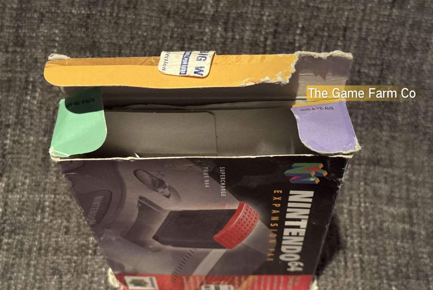 Genuine Nintendo 64 Boxed (N64) Expansion Pak with Clip