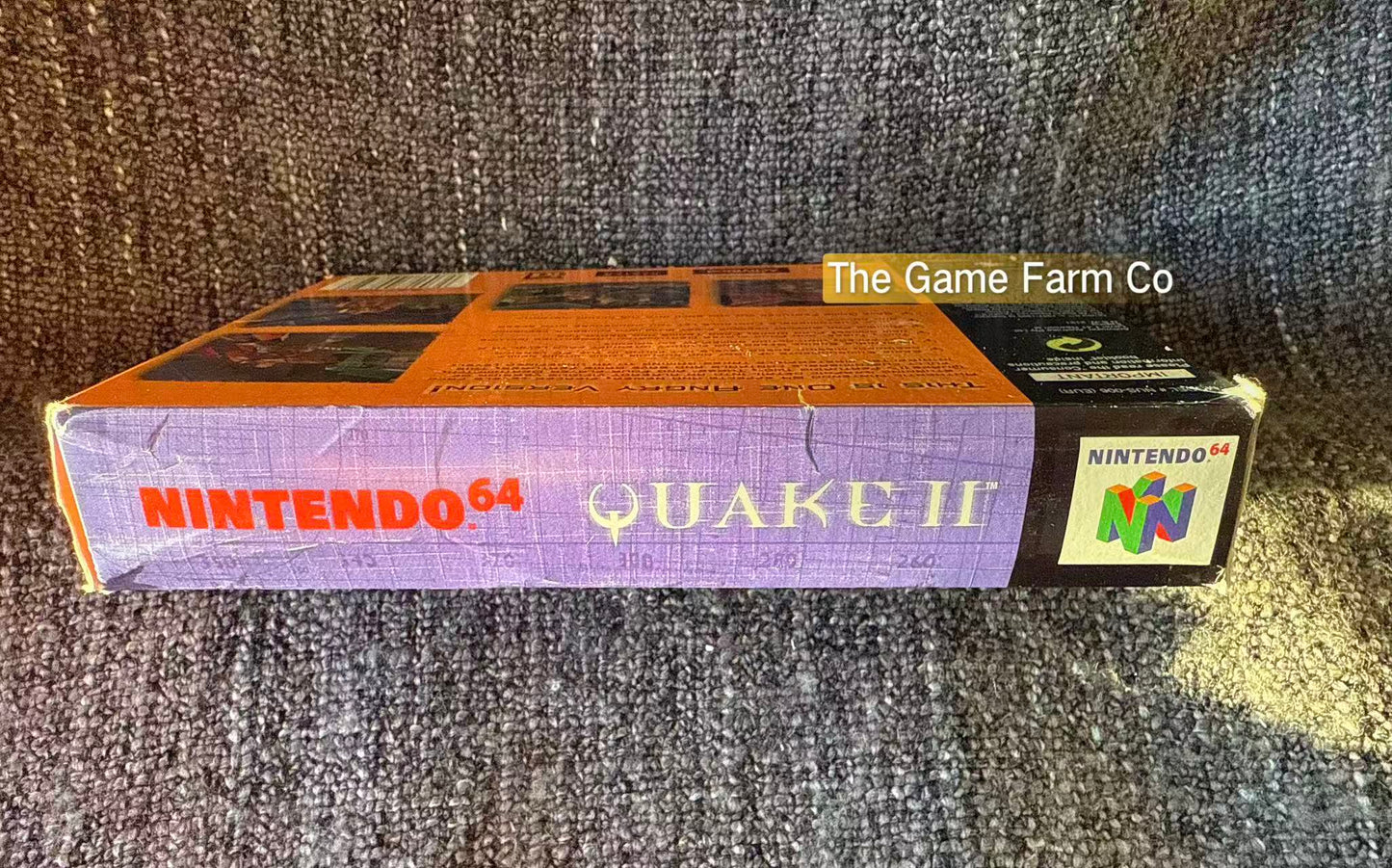 Quake II N64 Physical Game CIB PAL Tested Used Good Condition