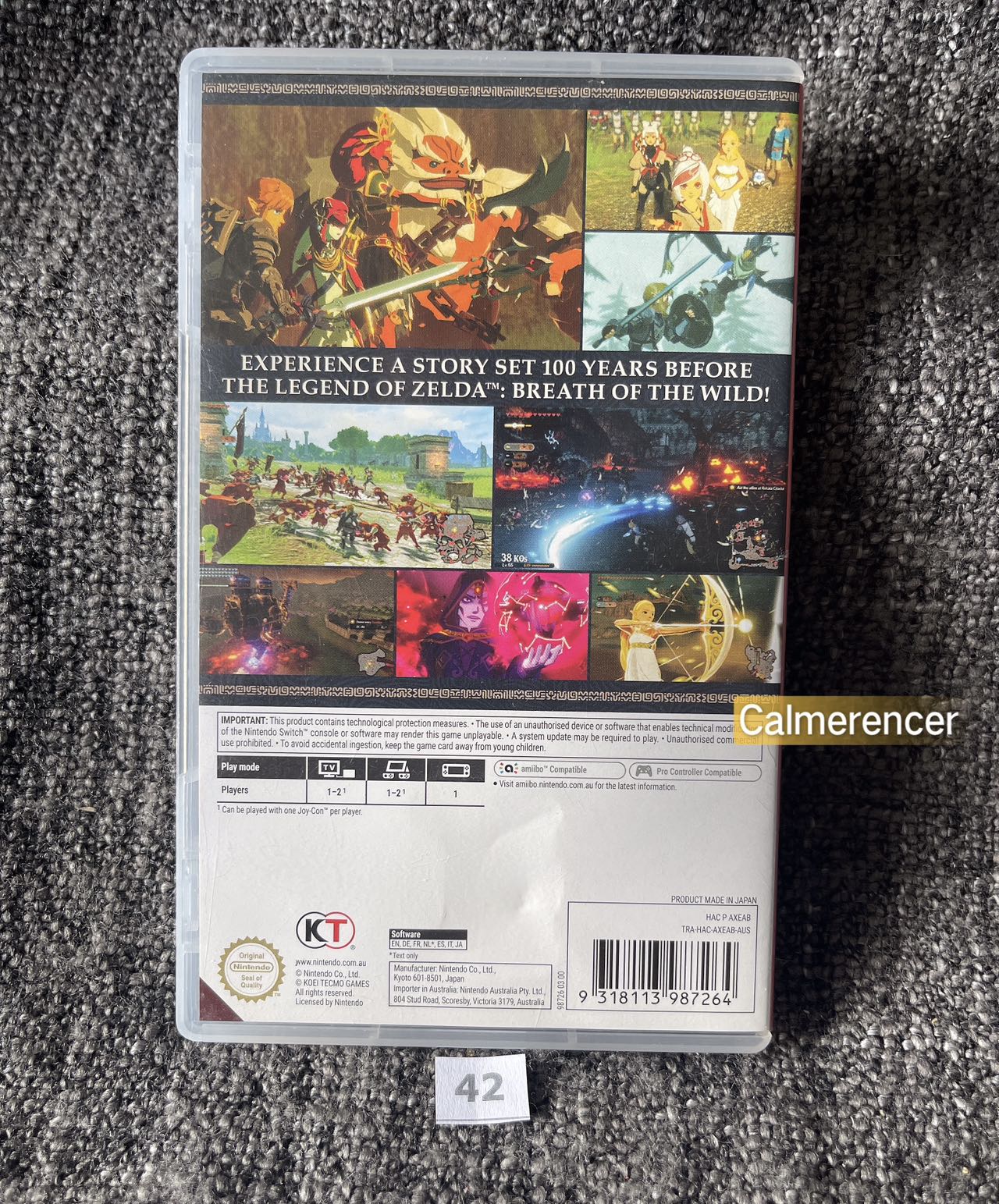 Hyrule Warriors Age of Calamity Switch Game  - Nintendo