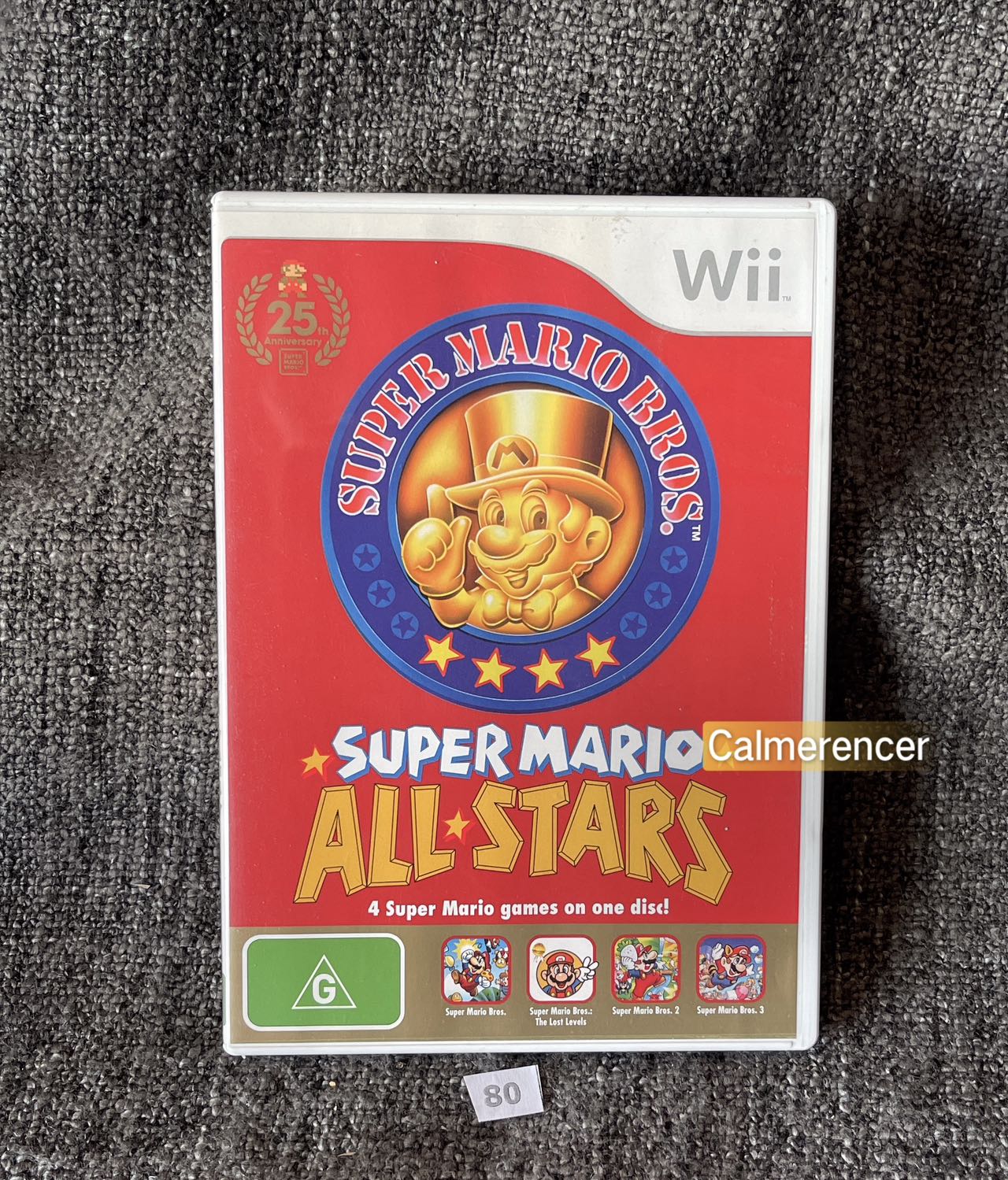 Super Mario All-Stars 25th Anniversary Ed. - Nintendo Wii game