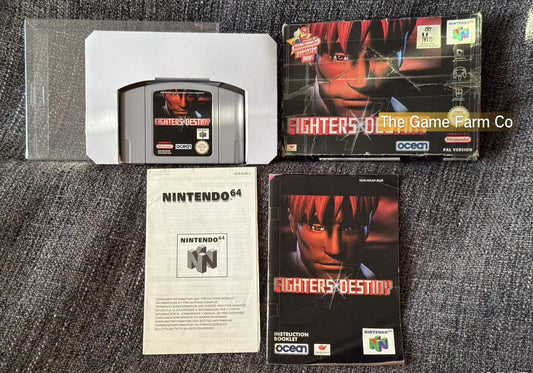 Fighters Destiny Game Boxed - Nintendo 64 / N64 - Pal Version
