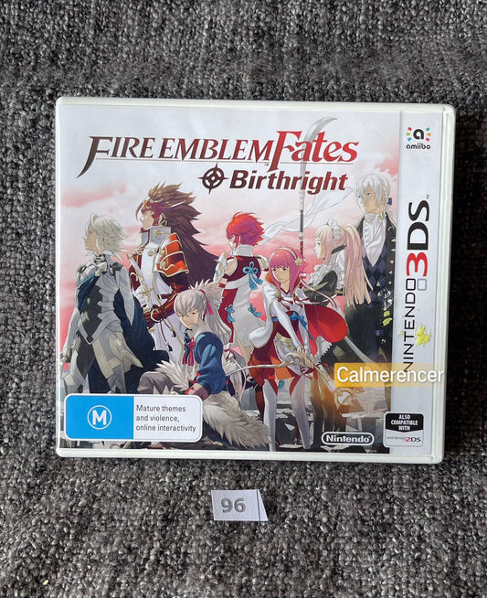 Fire Emblem Birthright Game Nintendo 3DS