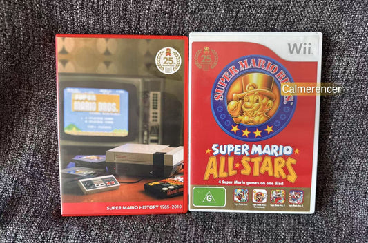 Super Mario All-Stars 25th Anniversary Edition  -  Nintendo Wii game