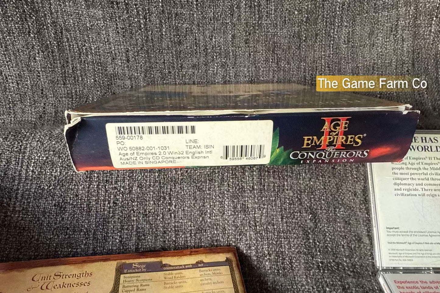 Age of Empires 2  The Conquerors Expansion pack - PC - CD ROM - Big Box