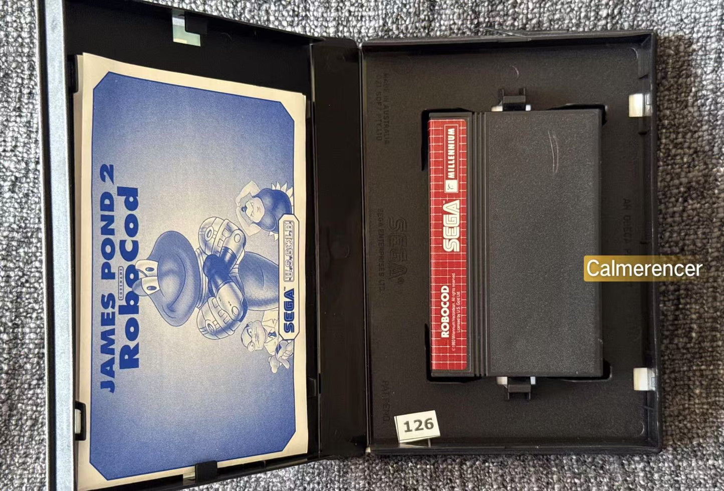 James Pond 2 Robocod Game In excellent condition- Sega Master System