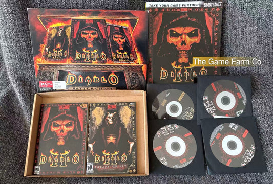 Diablo II 2 PC Battle Chest In Excellent Condition - Computer - Big Box