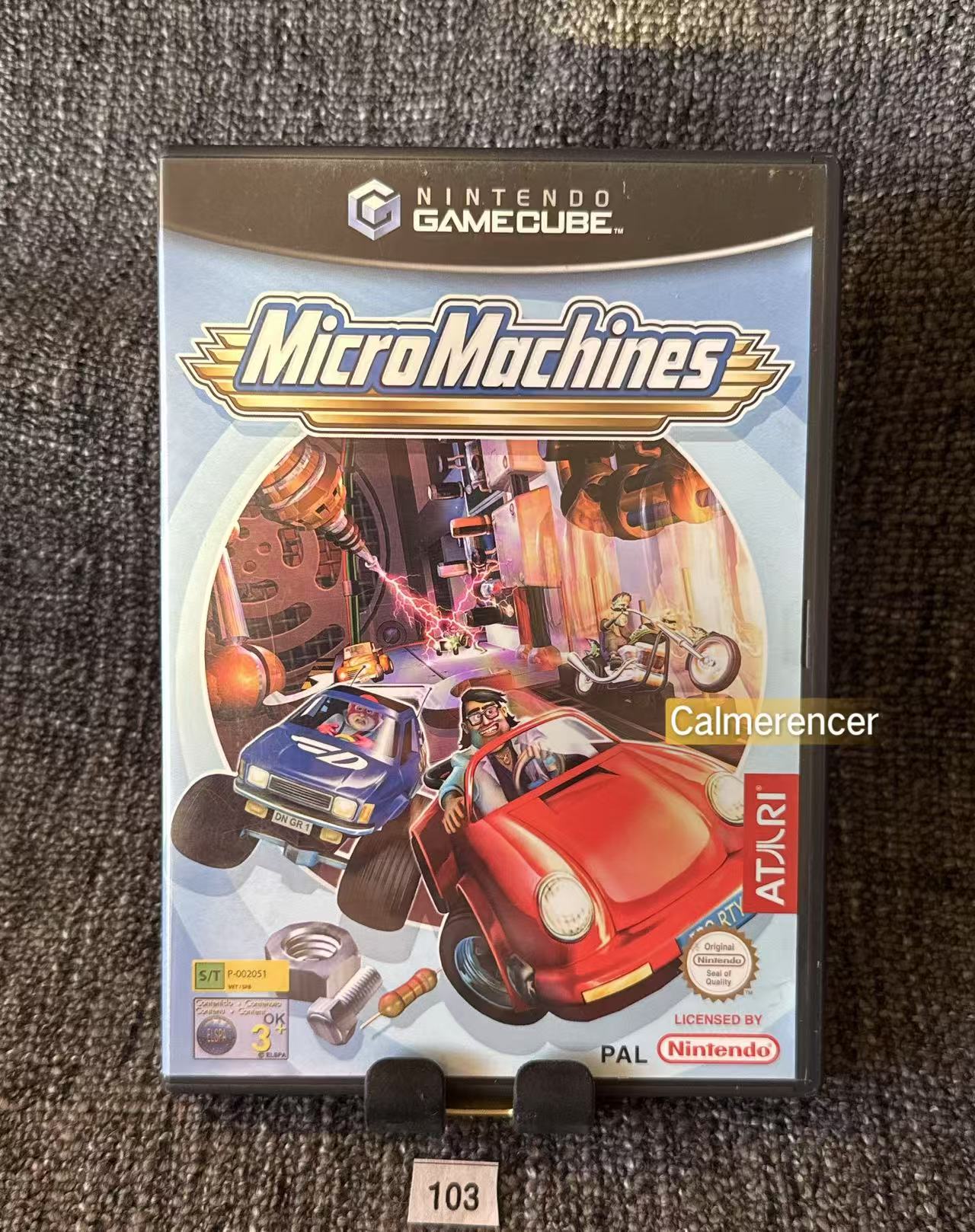 Micro Machines Game - Nintendo Gamecube - Pal Version