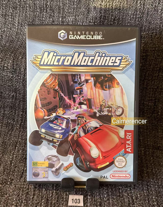 Micro Machines Game - Nintendo Gamecube - Pal Version
