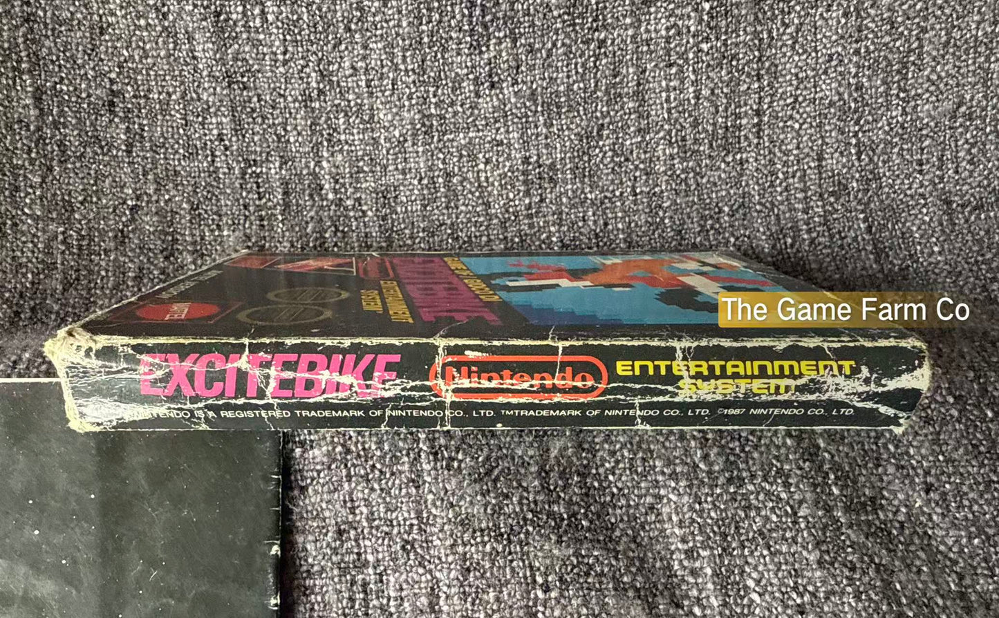 Excite Bike Boxed Game - Nes - Nintendo / Entertainment System - Pal Version