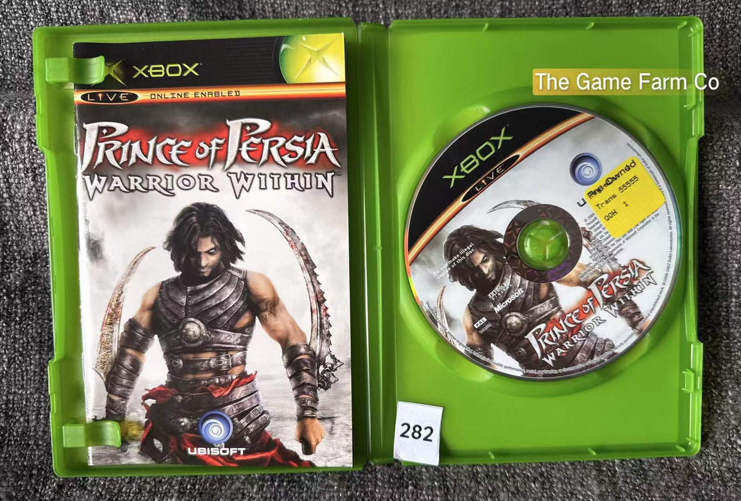 Prince Of Persia Warrior Within Game Microsoft Xbox Original