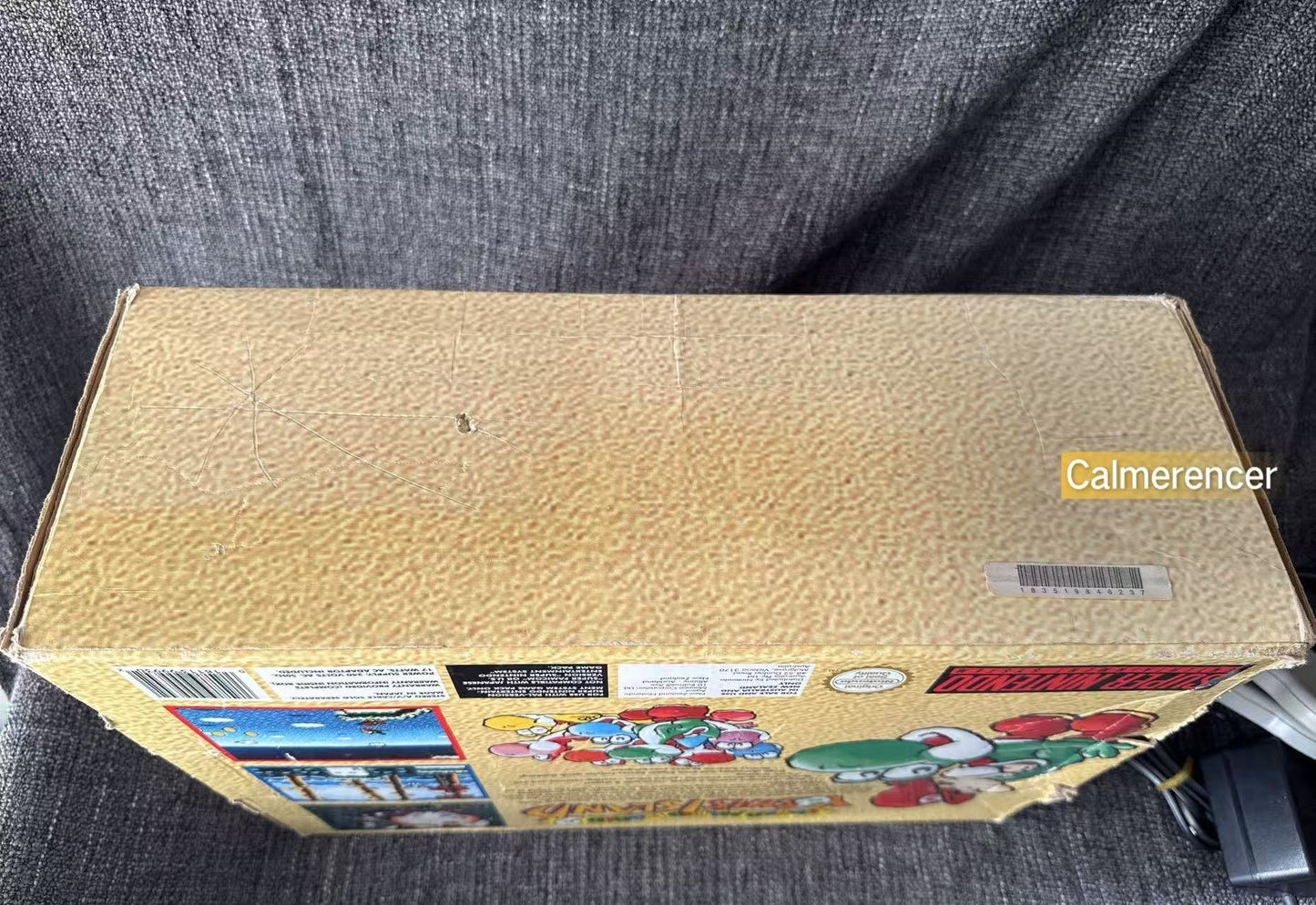 Super Mario World 2 Yoshi's Island Console Bundle Big Box (Snes) Pal Version - See Description