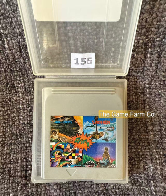 Sachen Super 4-in-1 Nintendo Game Boy Loose Unlicensed PAL Tested Used