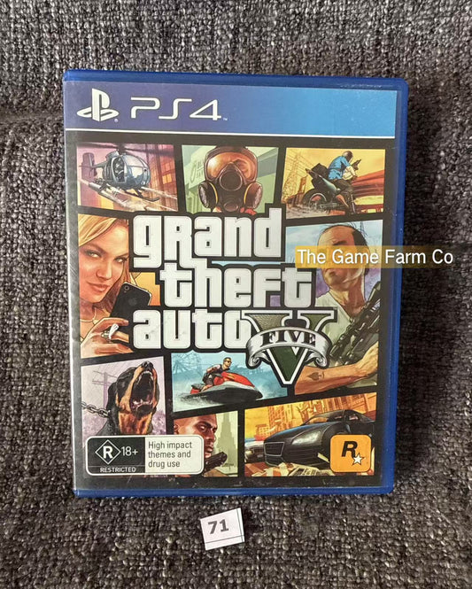 GTA 5 - Grand Theft Auto Five Sony Playstation 4 (PS4) Game